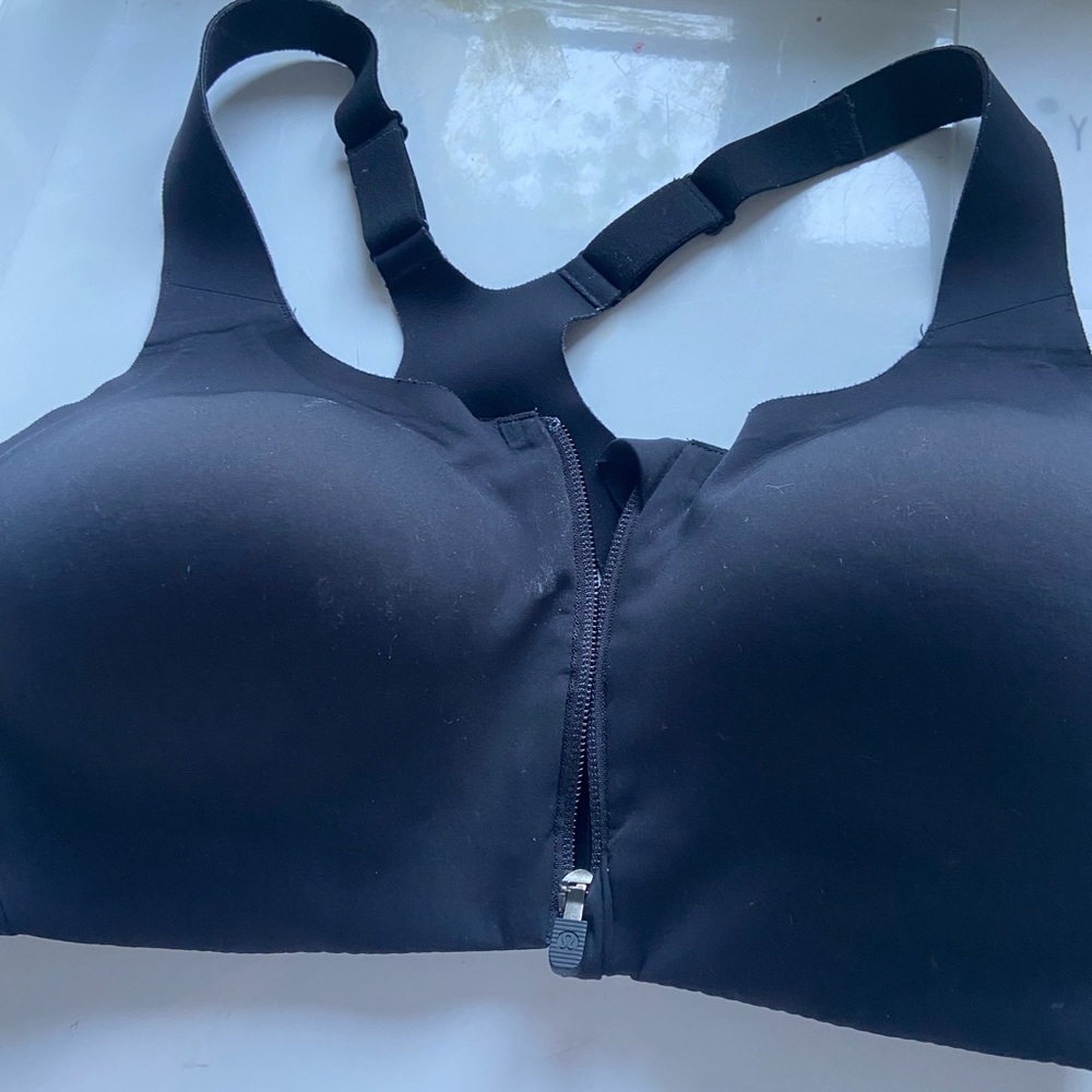 Lululemon zipper front bra